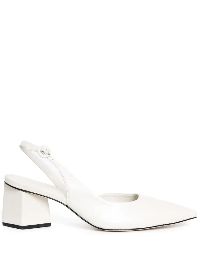 Studio Chofakian Studio Chofakian 50mm Studio 152パンプス - ホワイトの商品画像