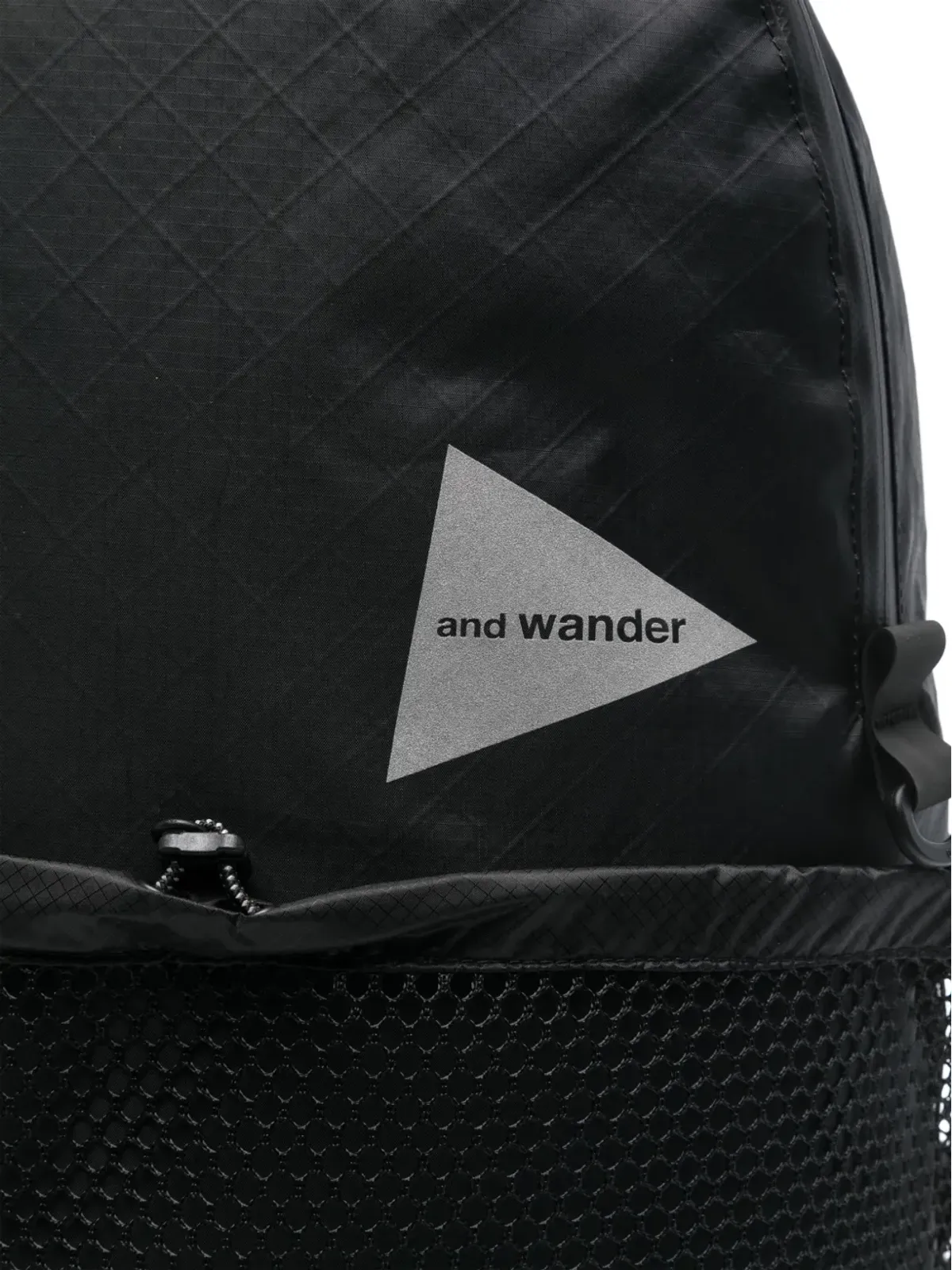 and Wander ロゴプリントバックパック - 画像3