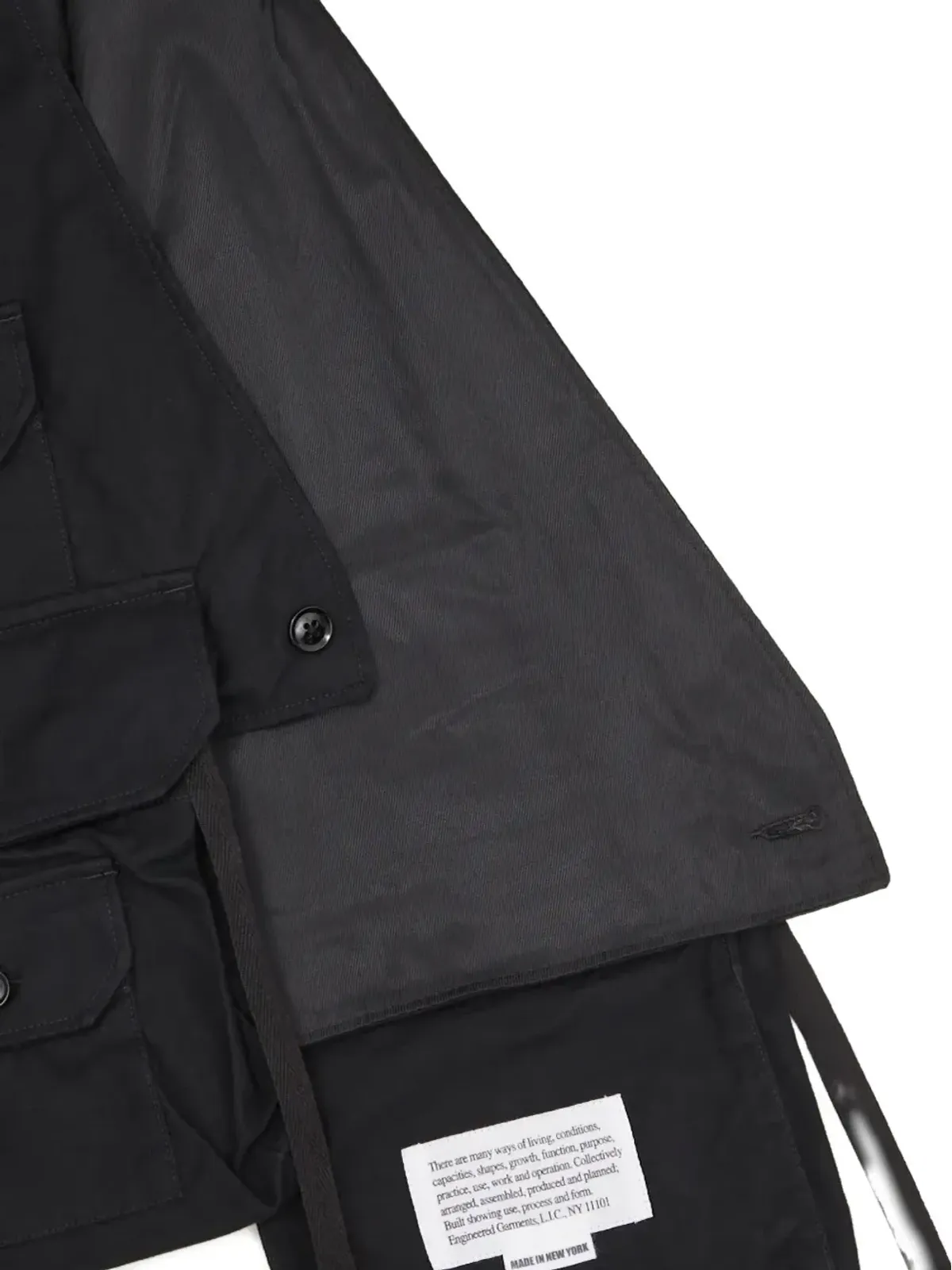 Engineered Garments マルチポケットベルト付きベスト - 画像4
