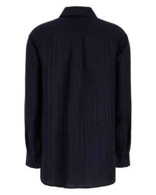 Saint Laurent ストライプシャツ ブルー - サムネイル2