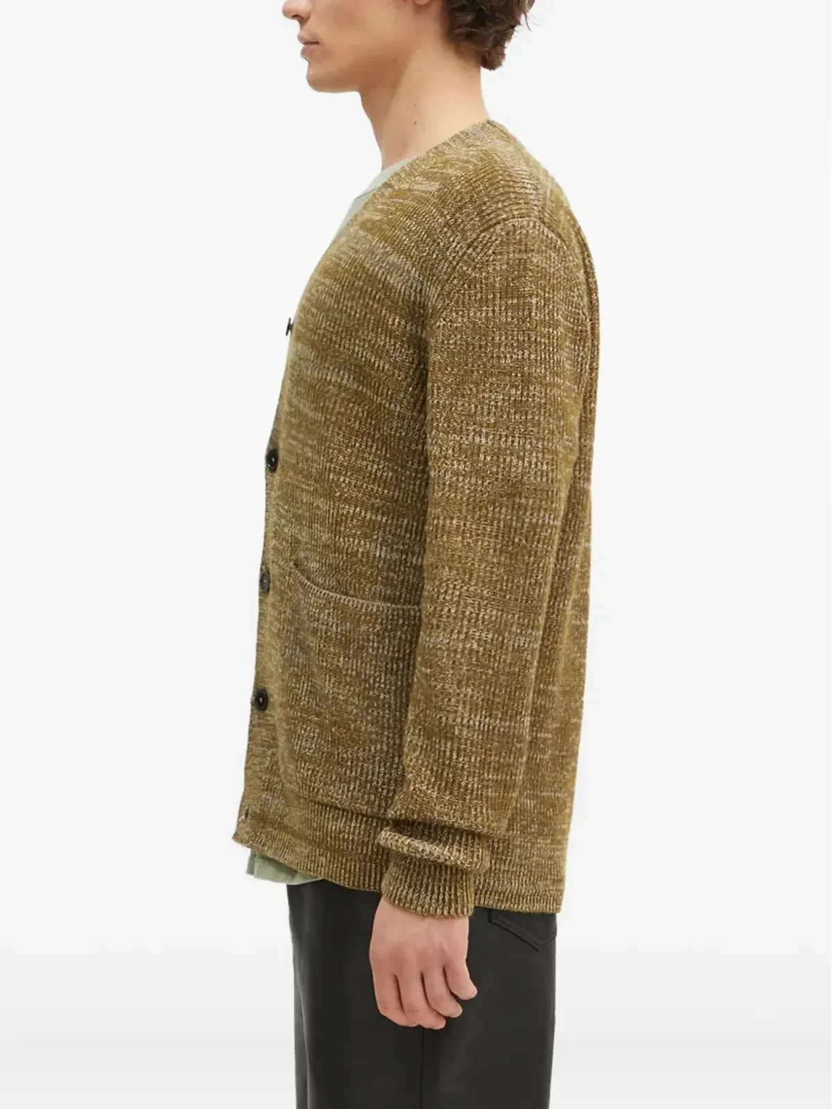 Norse Projects テクスチャード パッチポケット カーディガン - 画像2