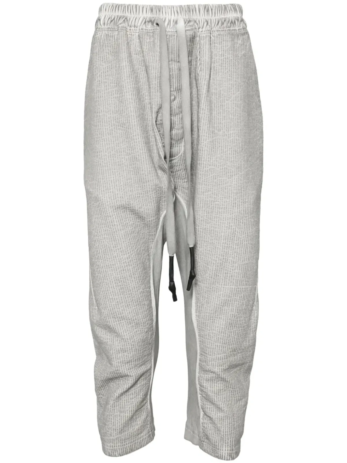 Isaac Sellam Experience Shortpants Stripe trousers - Grey - 画像1