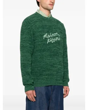 Maison Kitsuné ロゴ刺繍セーター - サムネイル3