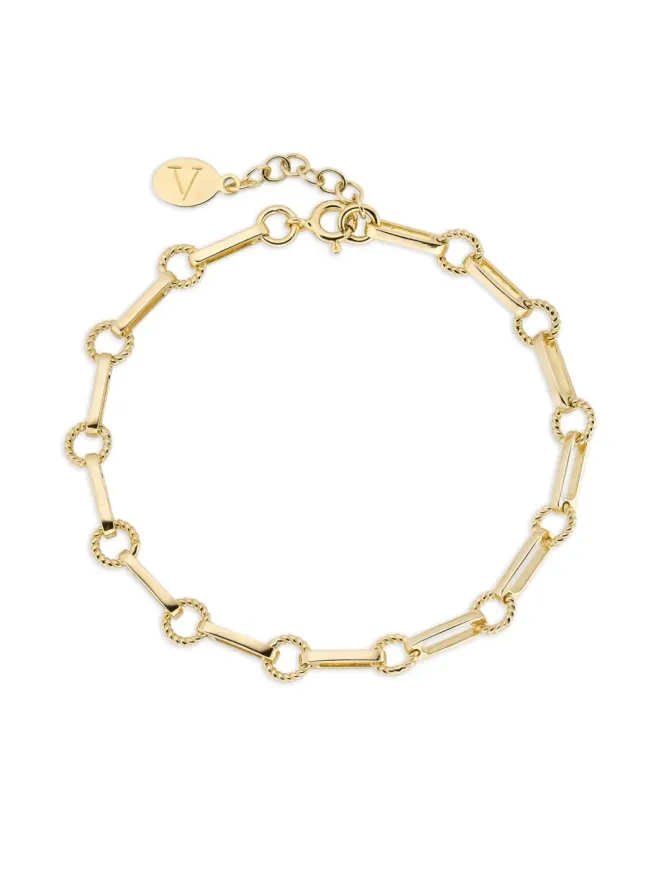 V JEWELLERY V JEWELLERY ツイストリンクチェーン ブレスレットの商品画像