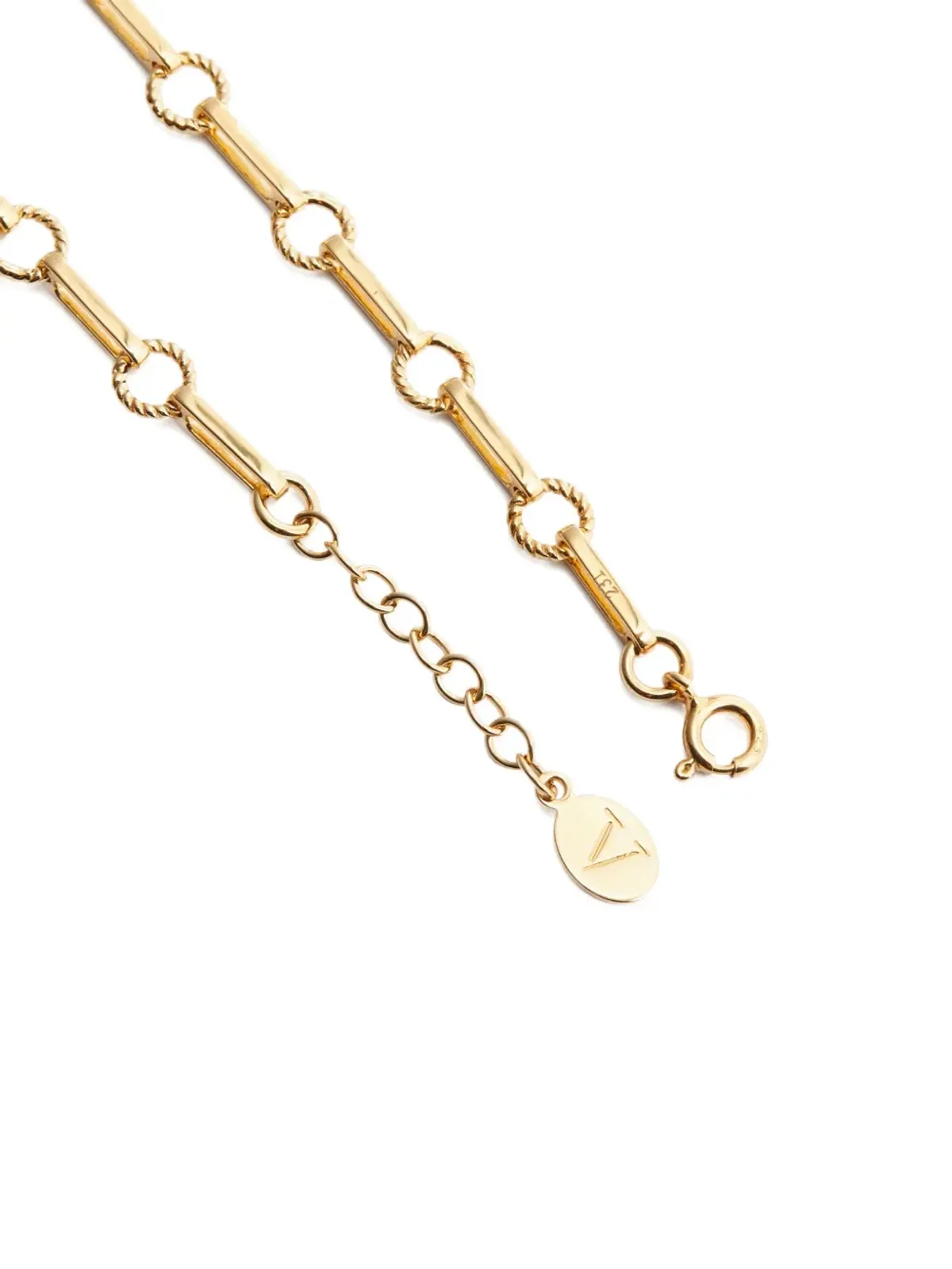 V JEWELLERY ツイストリンクチェーン ブレスレット - 画像3