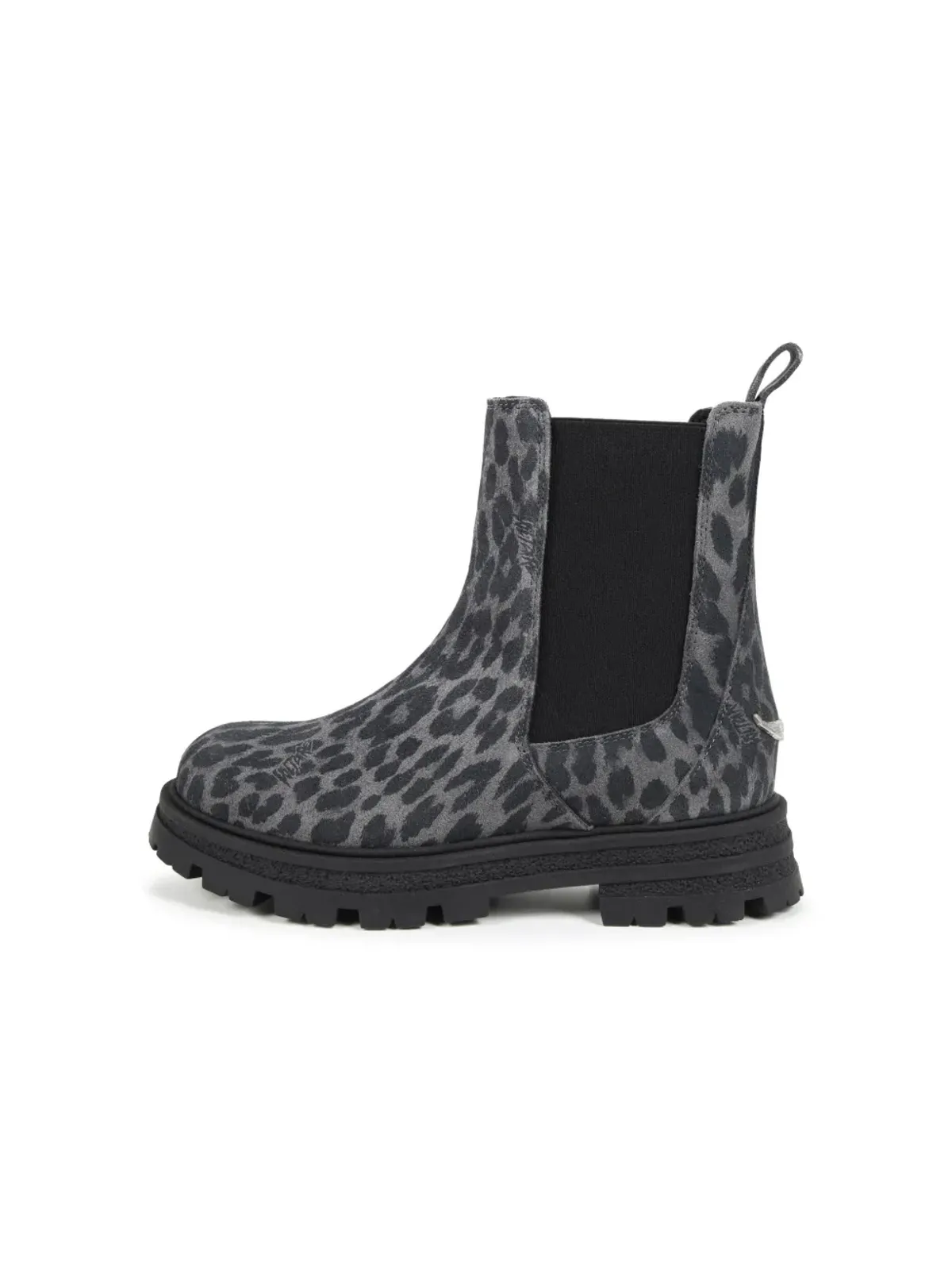 Zadig & Voltaire Kids レオパード柄チェルシーブーツ - 画像5