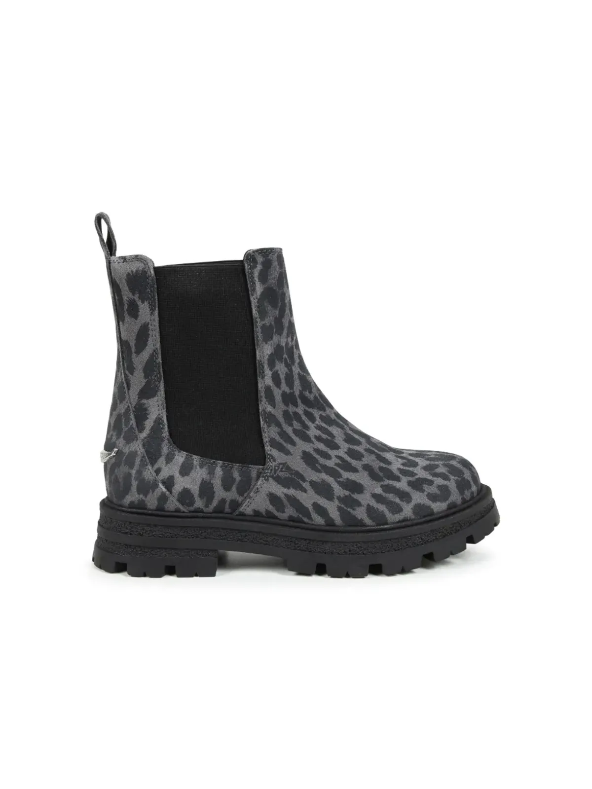 Zadig & Voltaire Kids レオパード柄チェルシーブーツ - 画像2