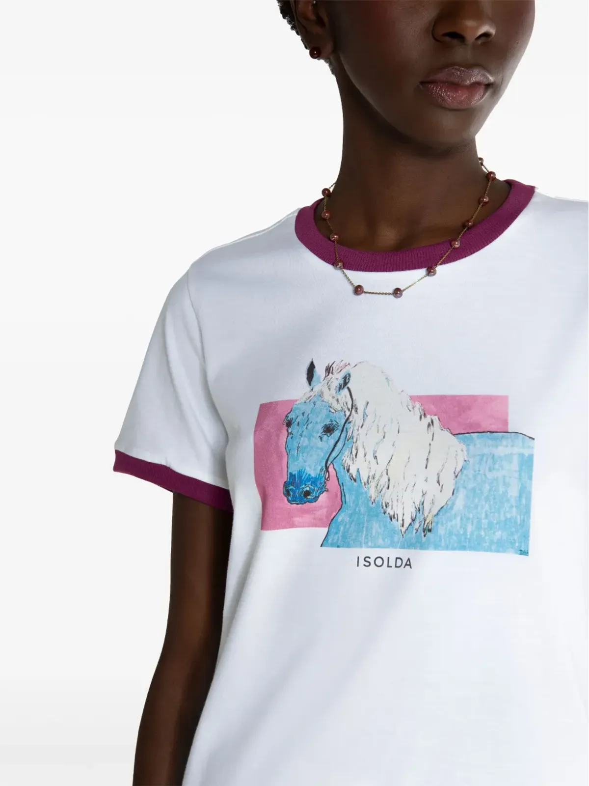 Isolda Amazona Cavalariça Tシャツ - 画像3