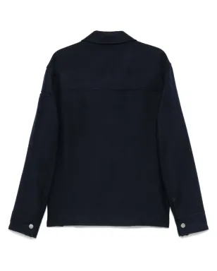 AMI Paris ヴァージンウール シャツ ブルー - サムネイル2