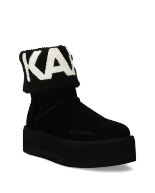 Karl Lagerfeld Thermoプラットフォームブーツ - ブラック - サムネイル2