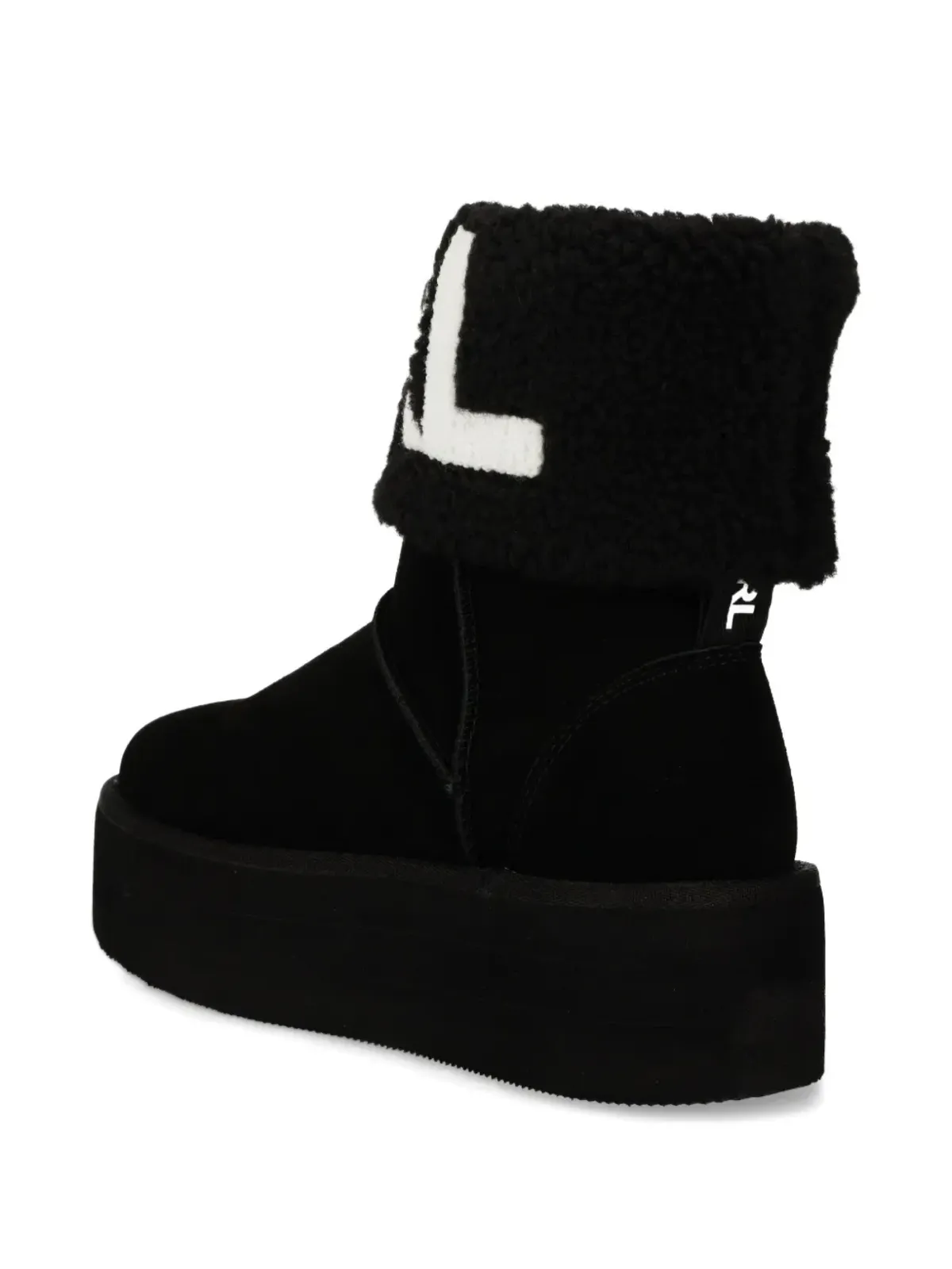 Karl Lagerfeld Thermoプラットフォームブーツ - ブラック - 画像4