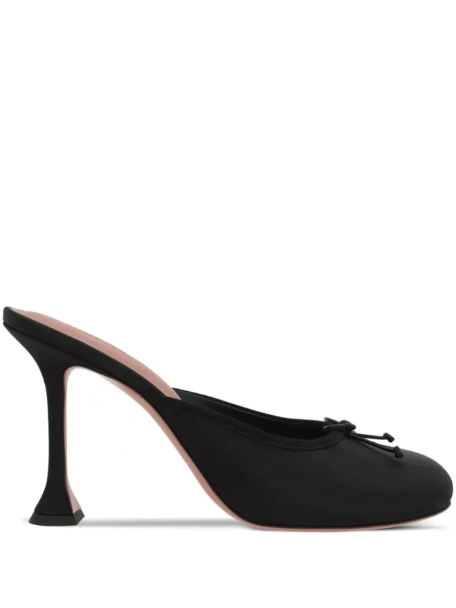 Amina Muaddi Amina Muaddi 95mmリラミュール - ブラックの商品画像