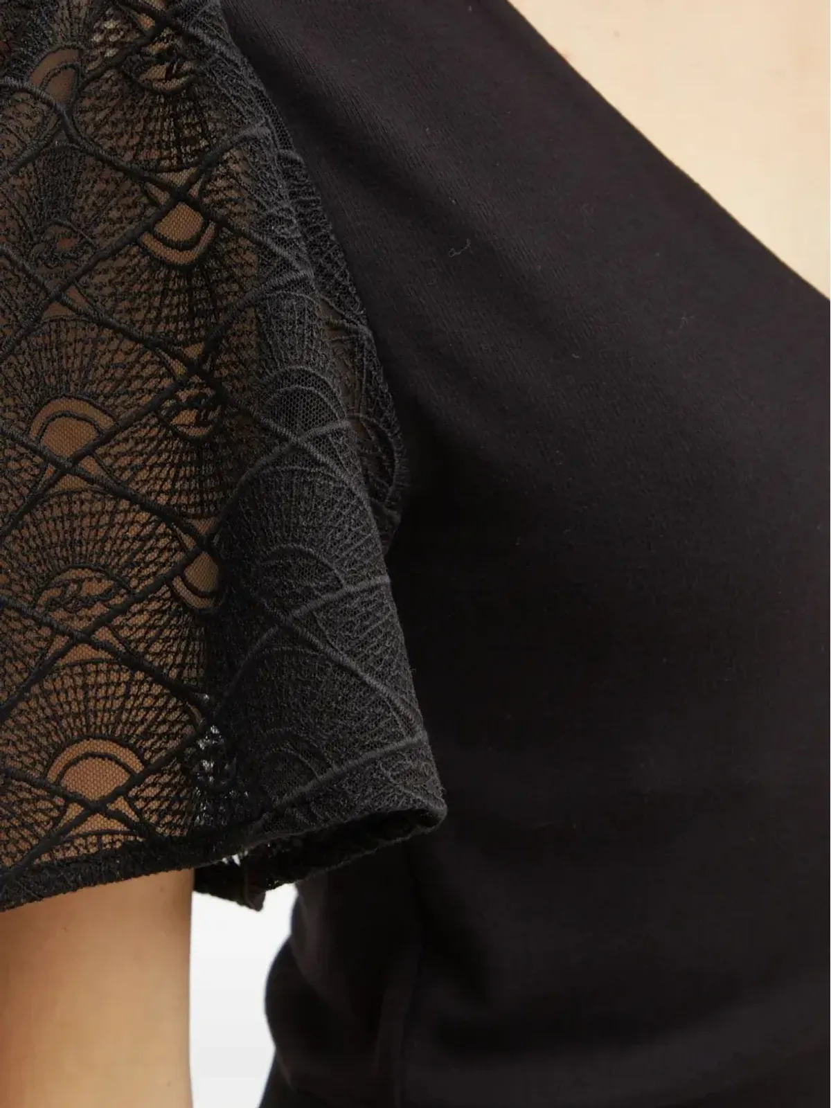 Karl Lagerfeld レース袖のブラウス - 画像4