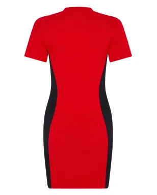 Let's Swim シャークロゴ ボディコンドレス - サムネイル2