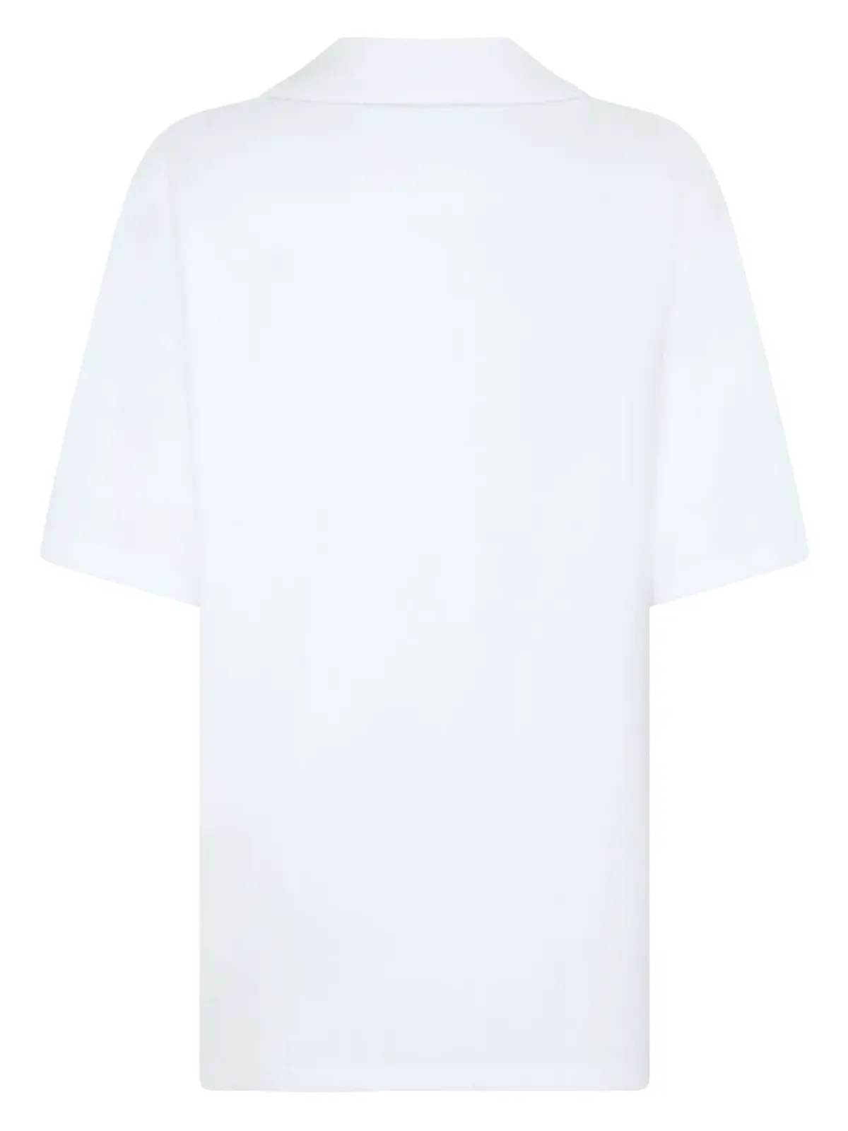 Let's Swim White Shark-logo mini dress - 画像2