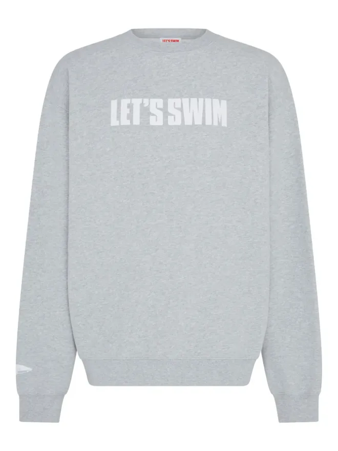 Let's Swim Let's Swim ロゴプリントスウェットシャツの商品画像