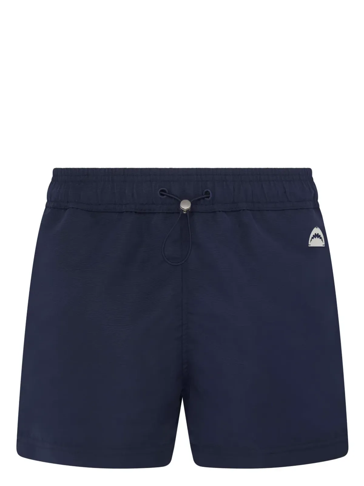 Let's Swim シャークアップリケ付きスイムショーツ - 画像1