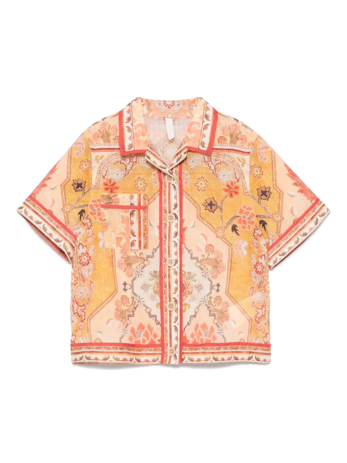 ZIMMERMANN Kids ワイリーシャツ - 画像1
