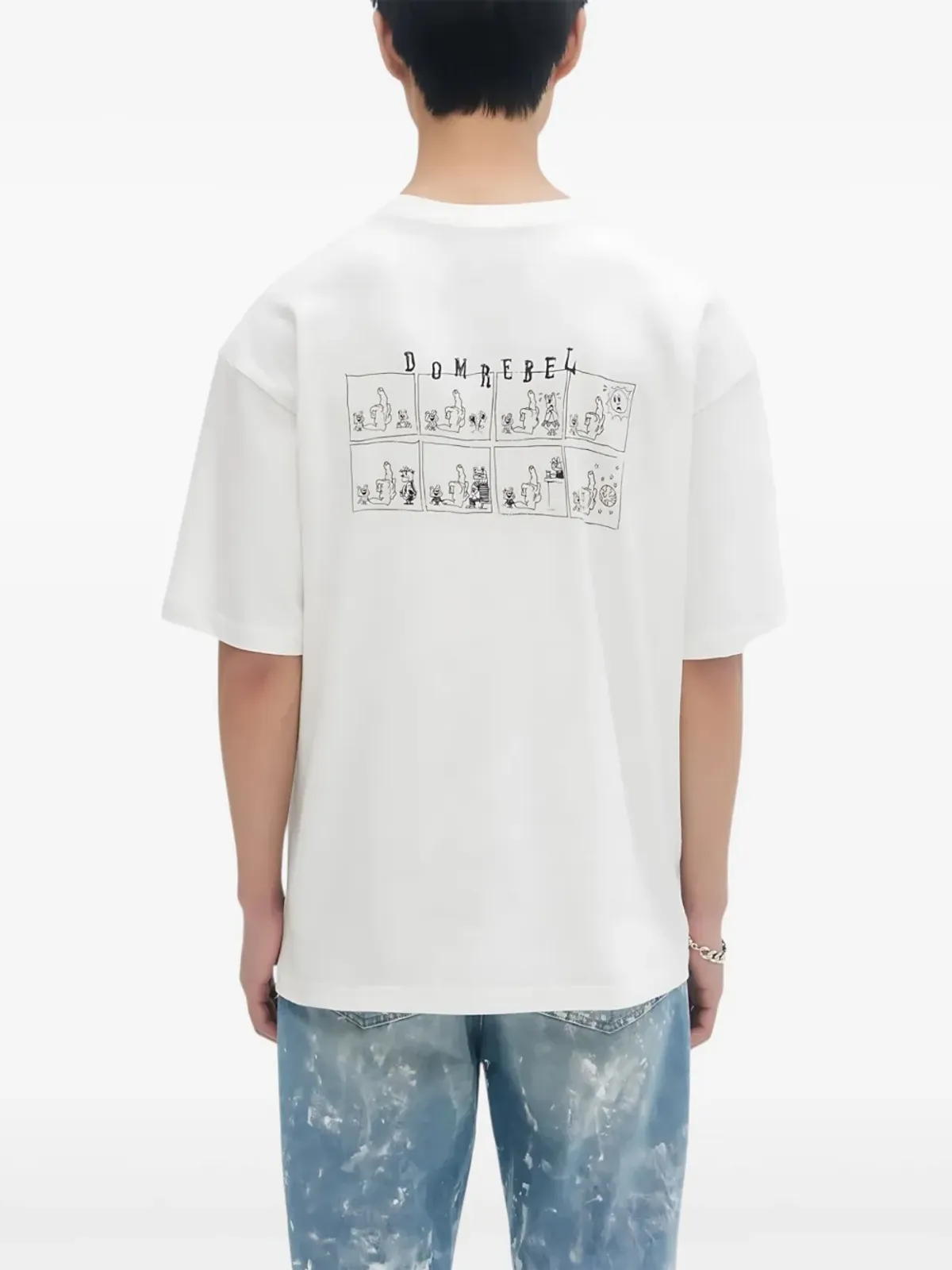 DOMREBEL フレンドリー Tシャツ - 画像4