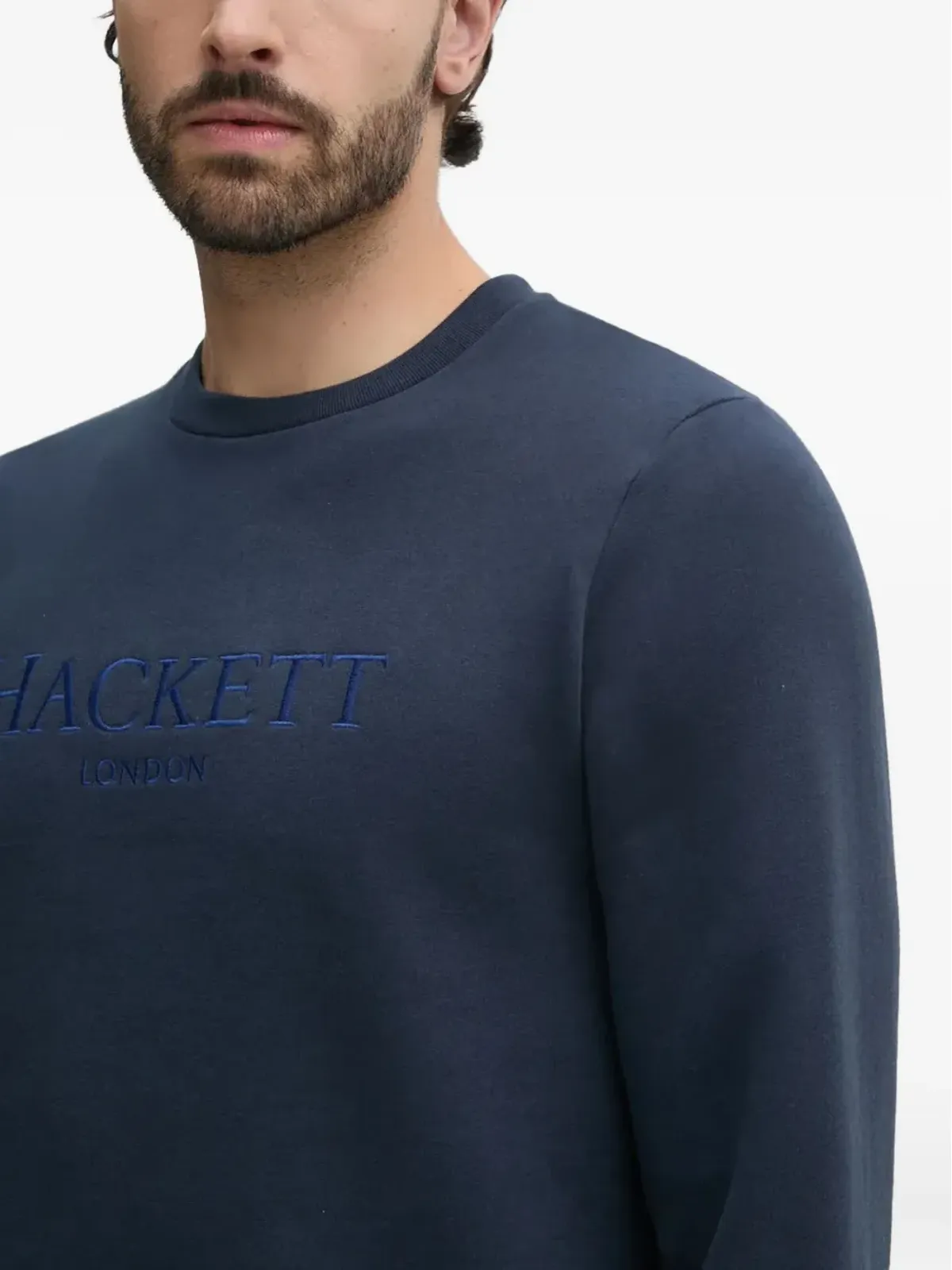 Hackett ロゴ刺繍入りスウェットシャツ - 画像4
