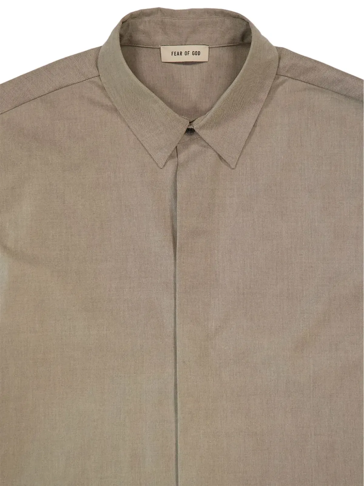 FEAR OF GOD ESSENTIALS オックスフォードベントシャツ - 画像3