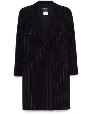 CHANEL ビンテージ 1997年 ダブルブレストジャケット ブルー - サムネイル1