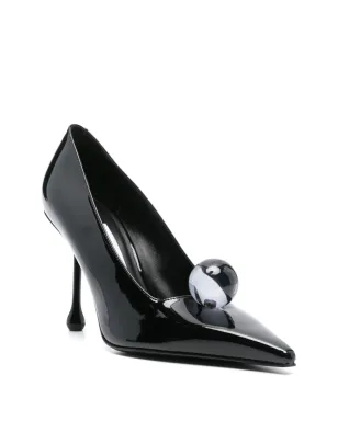 Jimmy Choo 100mm Orbパンプス - ブラック - サムネイル2