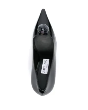 Jimmy Choo 100mm Orbパンプス - ブラック - サムネイル4