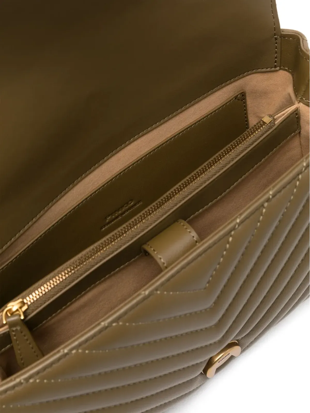 PINKO クラシック レディ ラブ トートバッグ - グリーン - 画像5