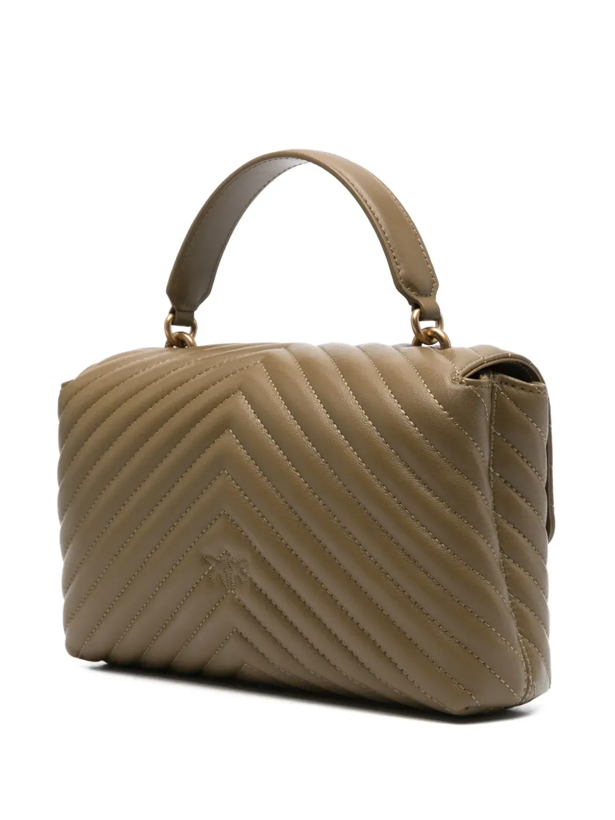 PINKO クラシック レディ ラブ トートバッグ - グリーン - 画像3