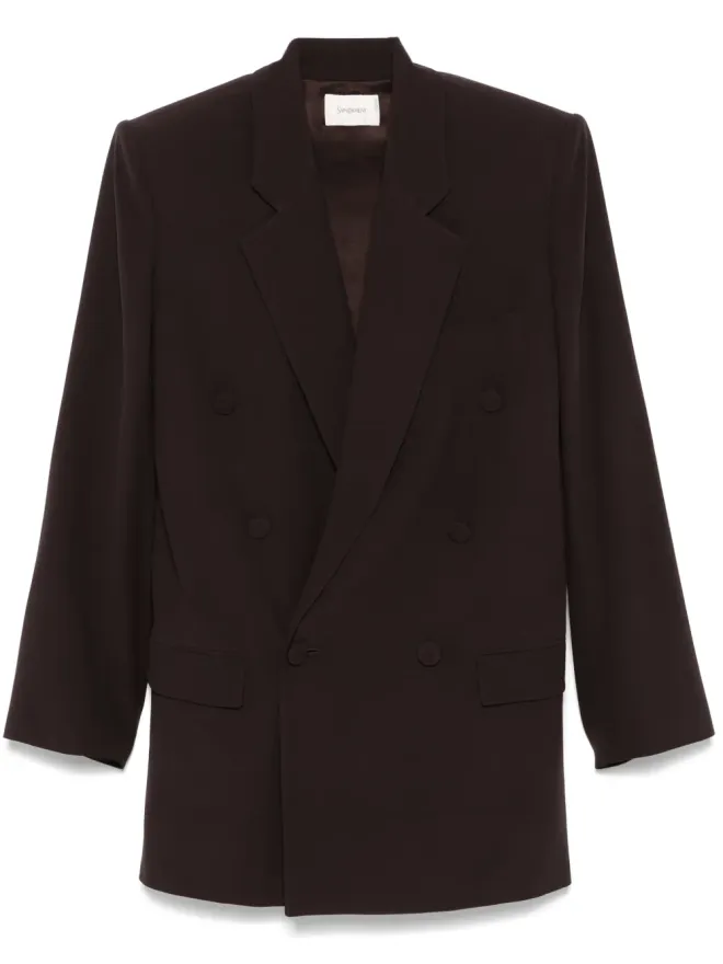 Saint Laurent Saint Laurent シルククレープ ブレザーの商品画像