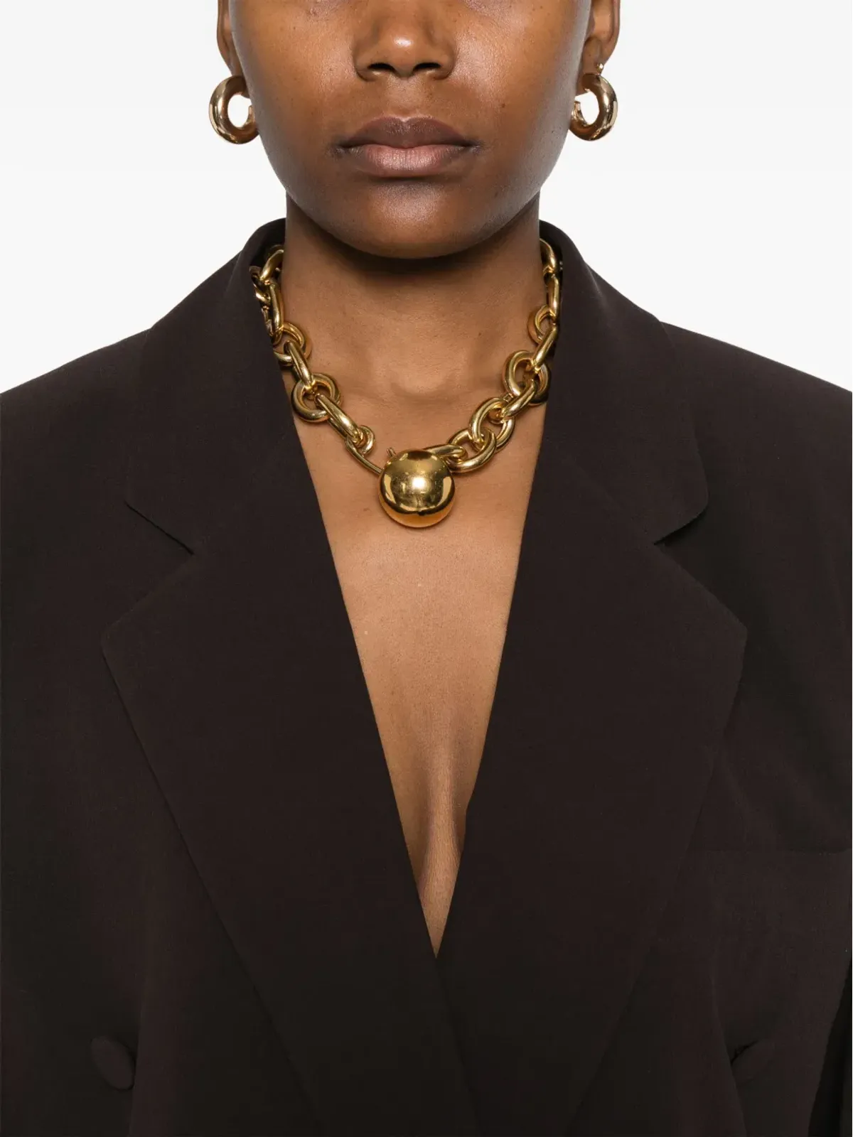 Saint Laurent シルククレープ ブレザー - 画像5