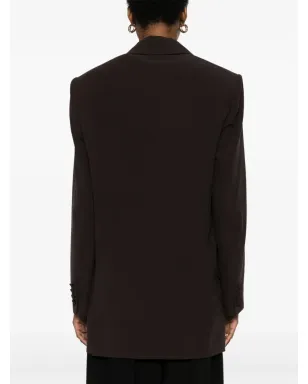 Saint Laurent シルククレープ ブレザー - サムネイル4