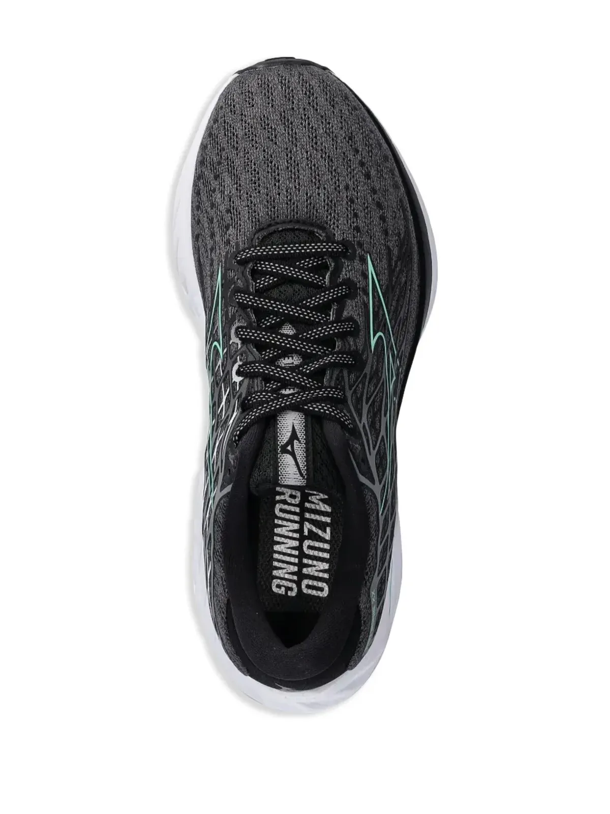 Mizuno Wave Rider 20 スニーカー - ブラック - 画像4