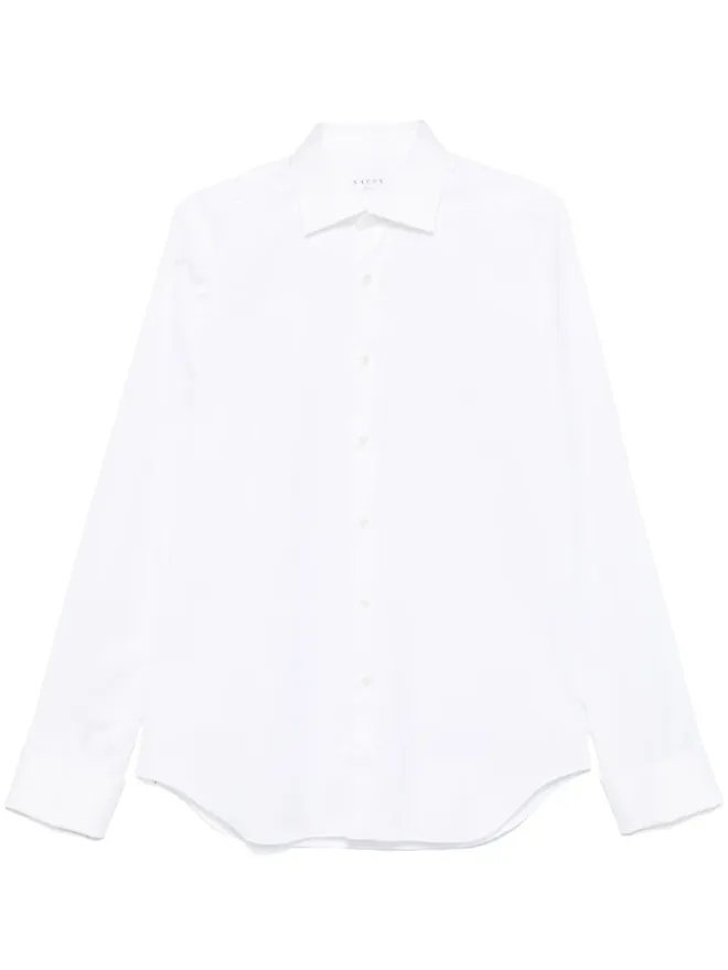 Xacus Xacus カットアウェイカラーシャツ - ホワイトの商品画像