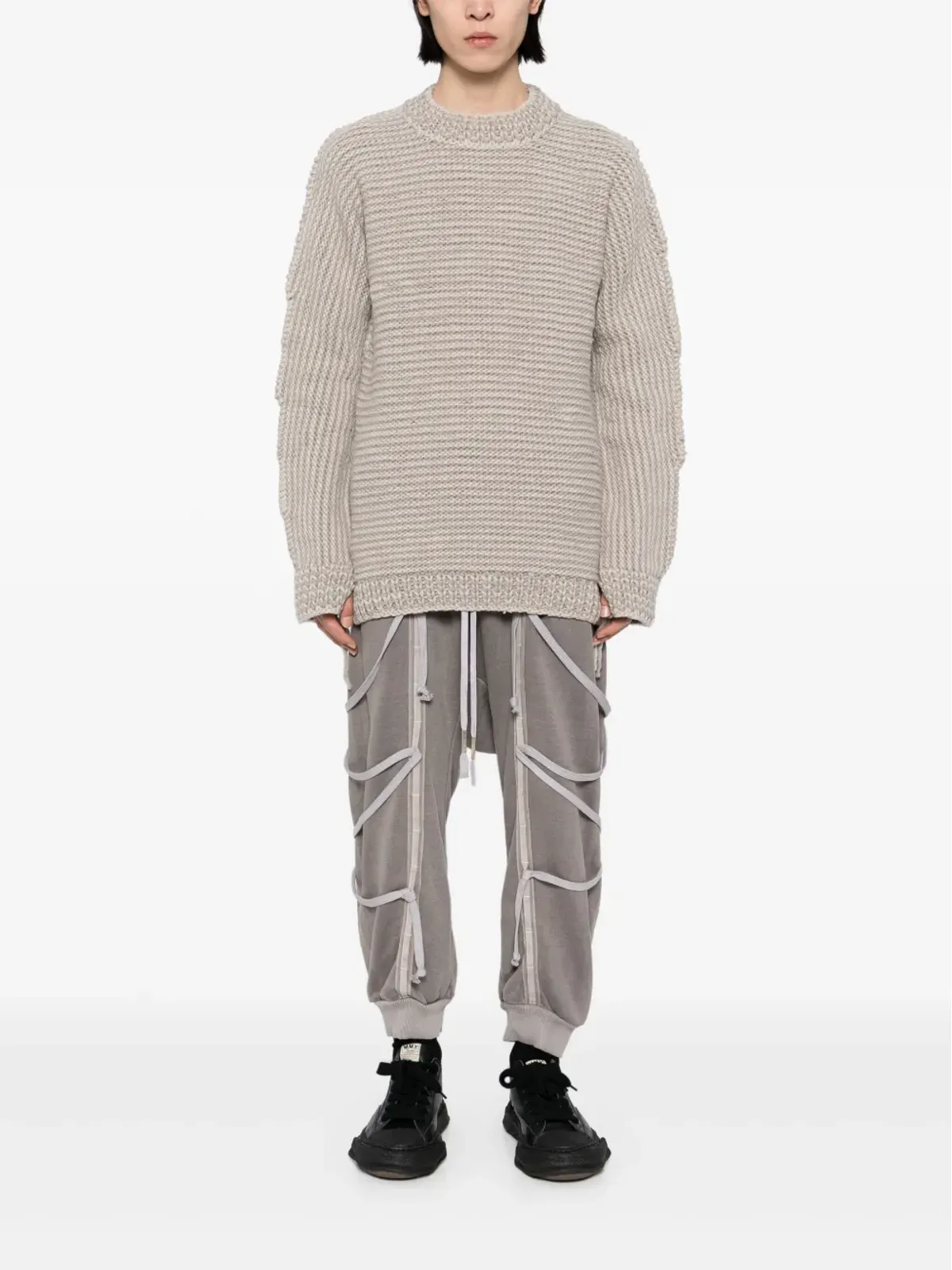 Boris Bidjan Saberi ハンドニット ジャンパー - 画像2