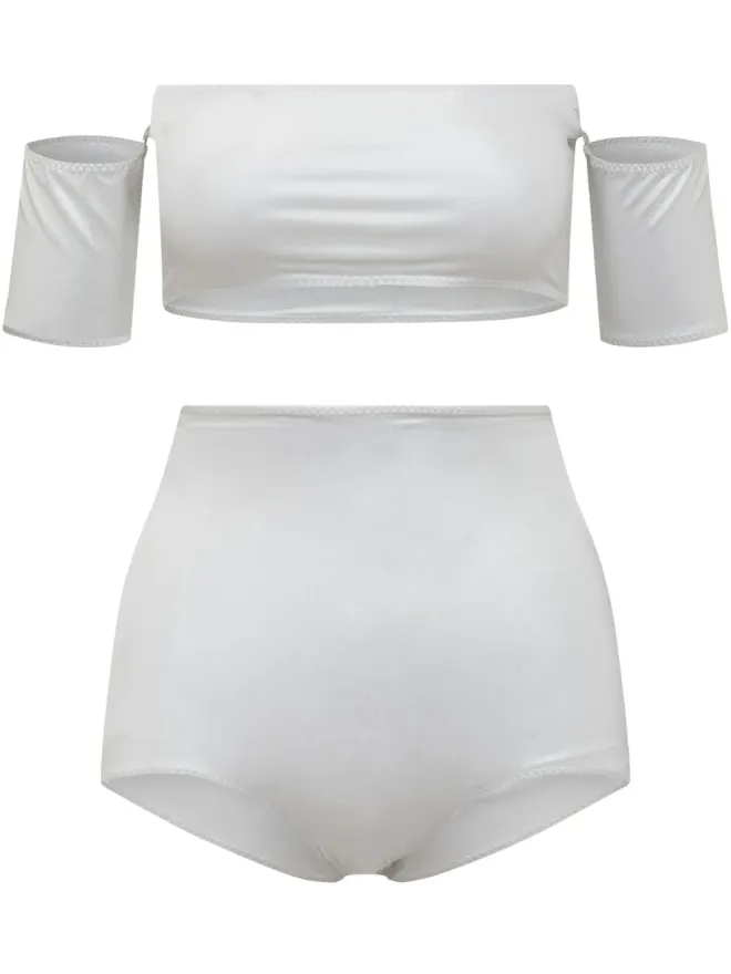 ALESSANDRO VIGILANTE ALESSANDRO VIGILANTE シャイニービキニ - グレーの商品画像