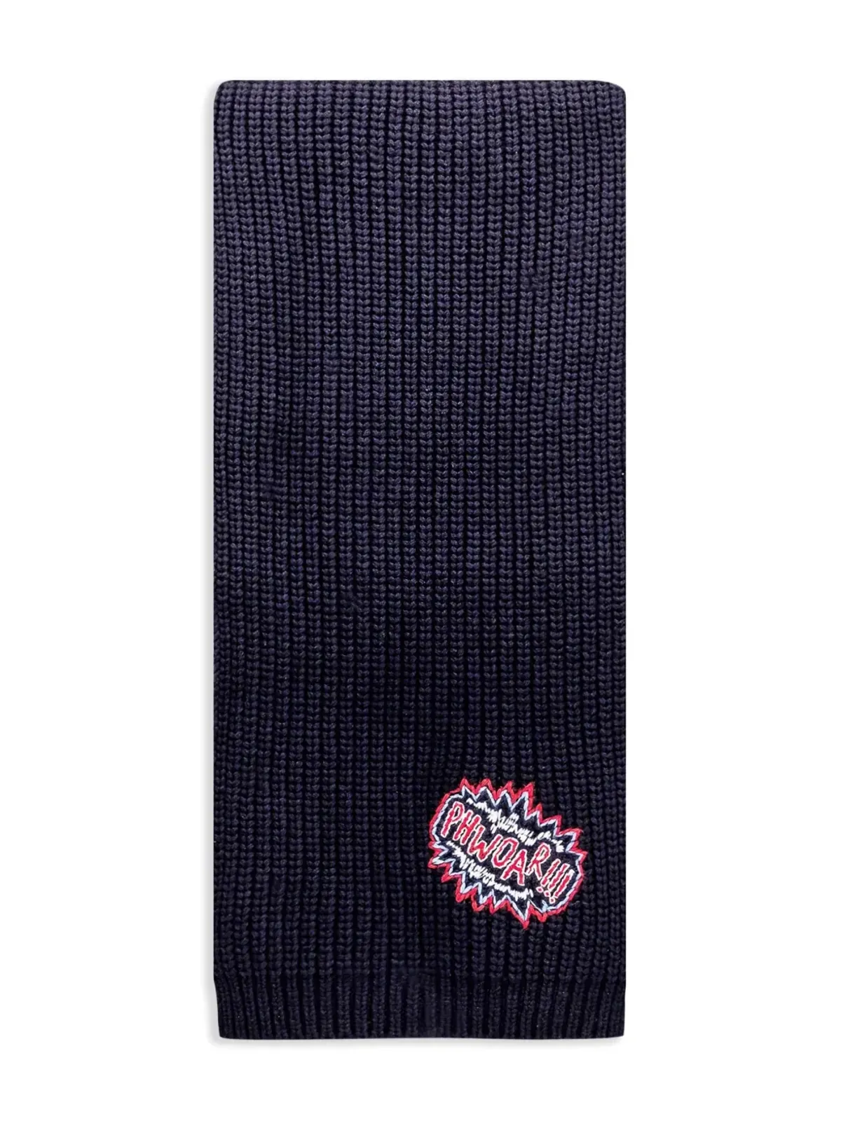 Anya Hindmarch ロゴパッチスカーフ - 画像1