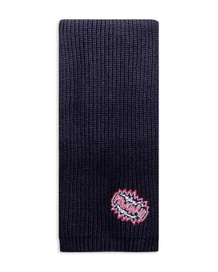 Anya Hindmarch ロゴパッチスカーフ - サムネイル1