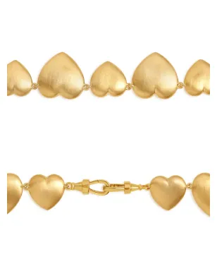 Marie Lichtenberg 14K イエローゴールド ハートチェーンネックレス - サムネイル2