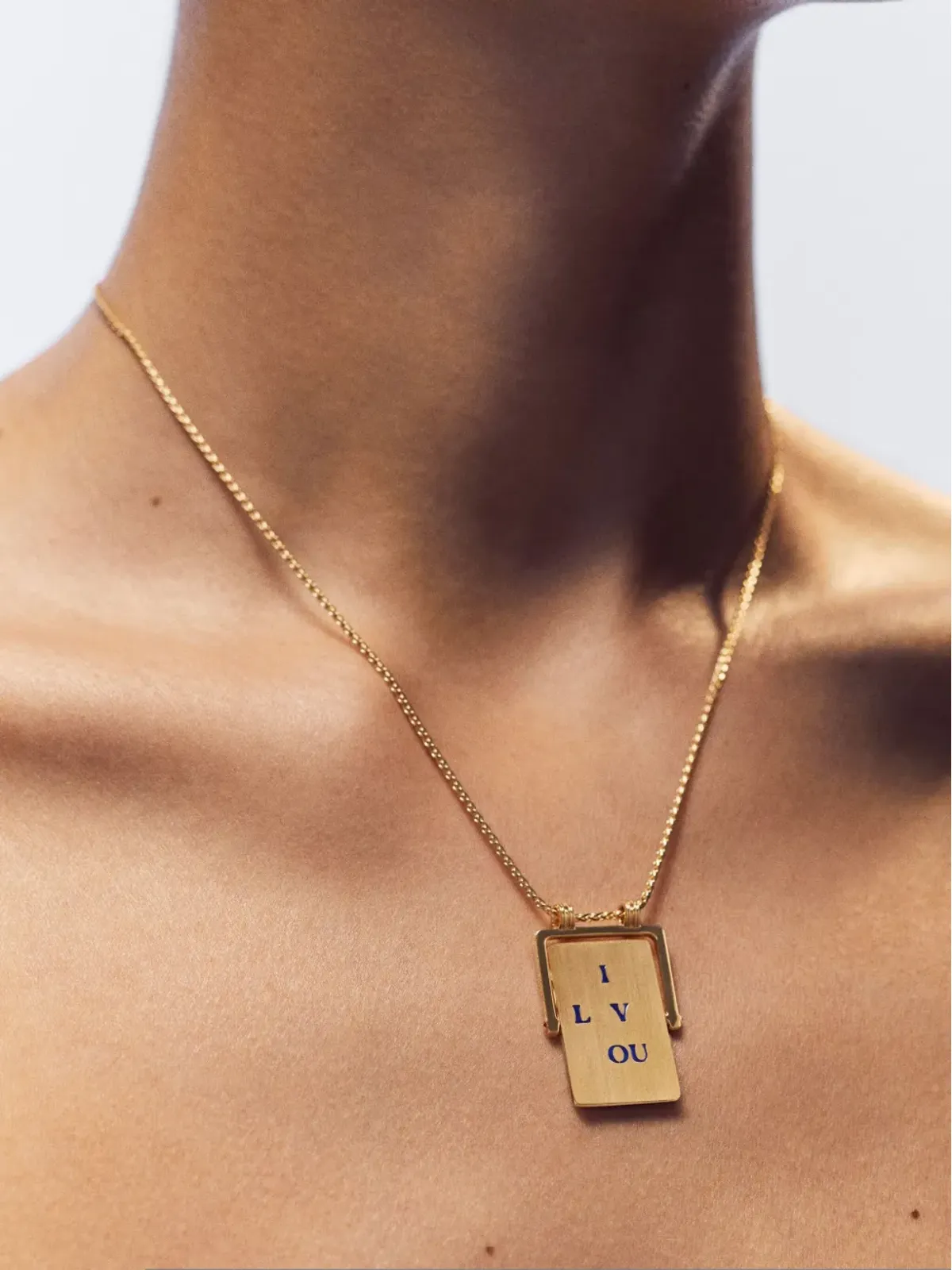 Marie Lichtenberg I Love You Spinner Scapular ネックレス - 画像5