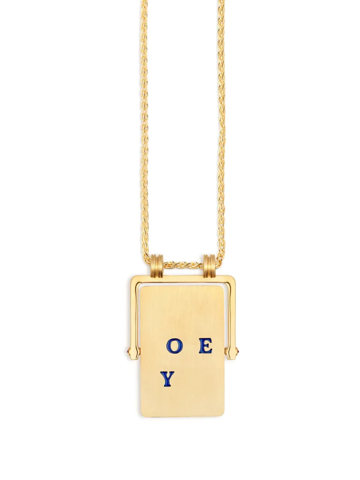 Marie Lichtenberg I Love You Spinner Scapular ネックレス - 画像3