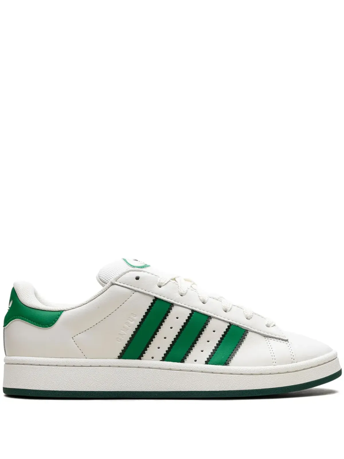 adidas Campus 00s コアホワイト/グリーン/オフホワイト スニーカー - 画像1