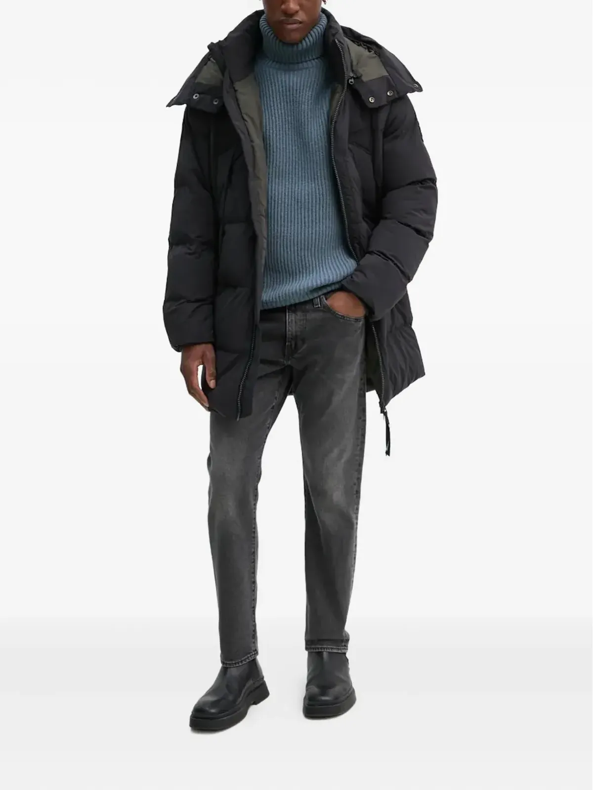 Levi's 502 ファイブポケット ジーンズ - グレー - 画像2