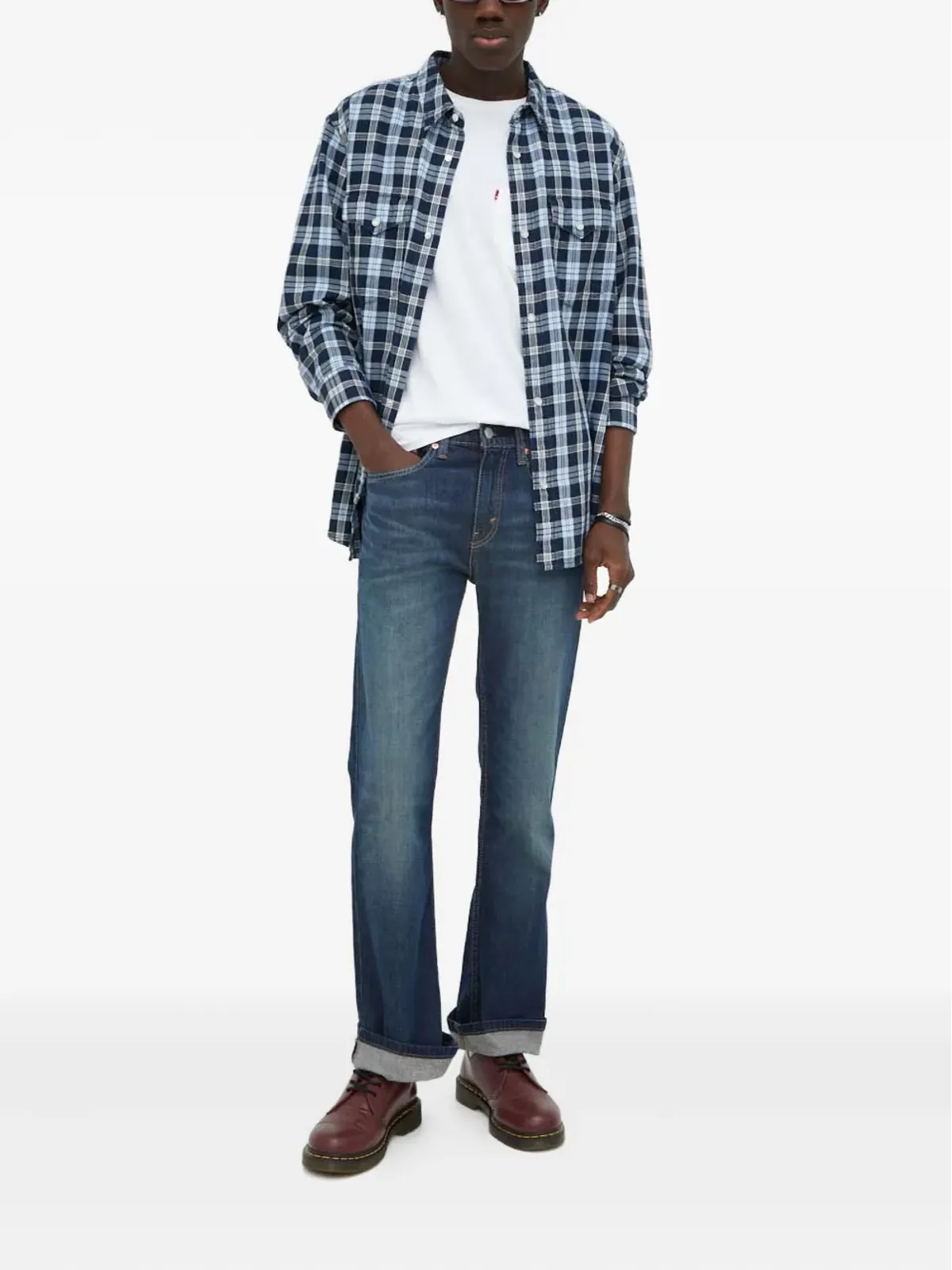 Levi's 527ジーンズ ブルー - 画像3