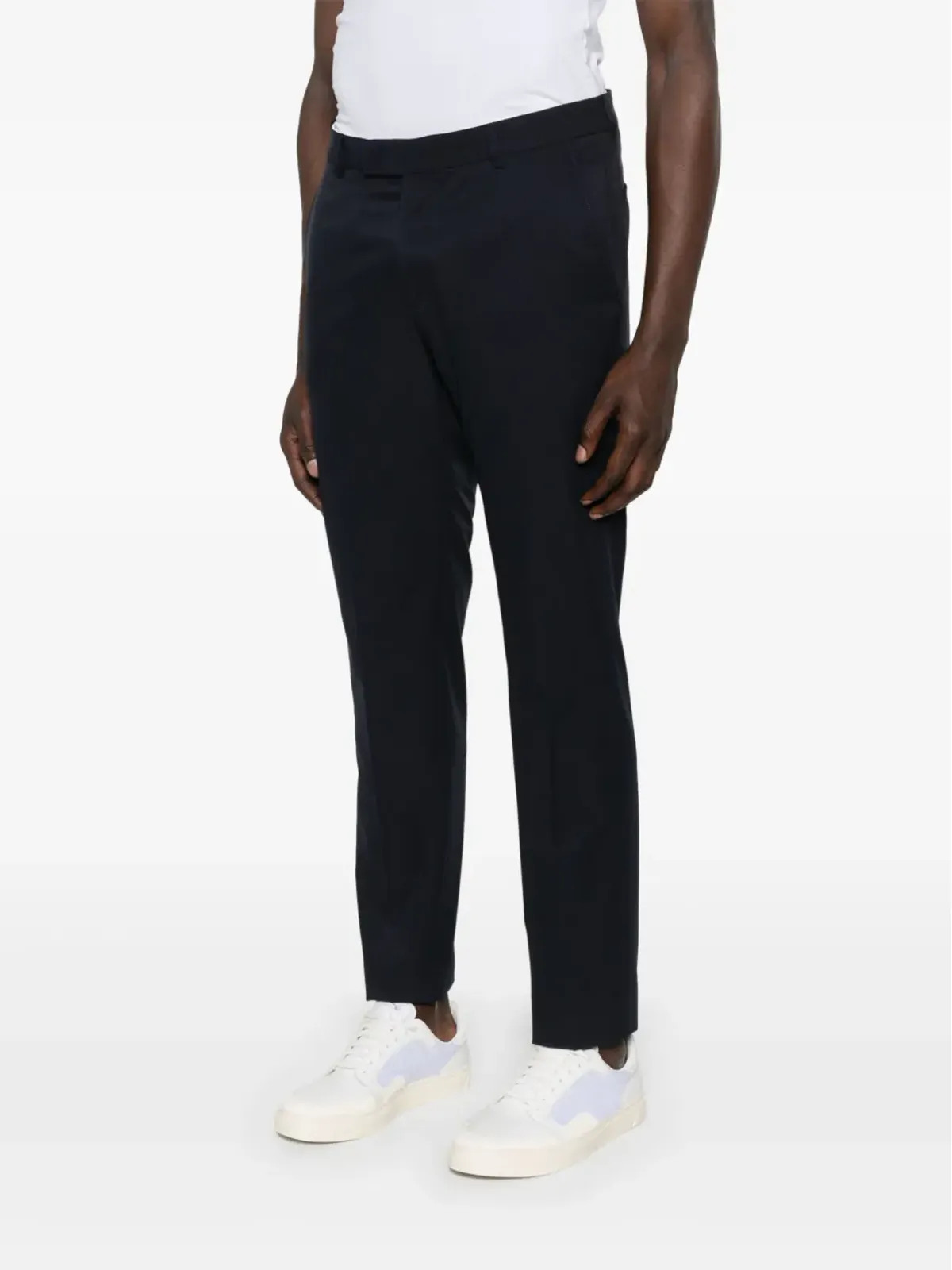 Karl Lagerfeld テーパードパンツ ブルー - 画像3