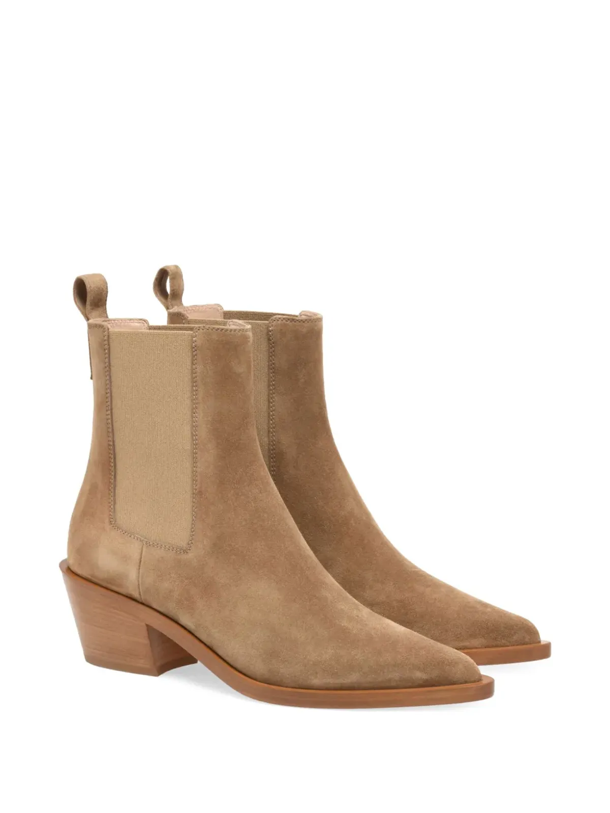 Gianvito Rossi 45mm Wylie ブーツ - ブラウン - 画像2