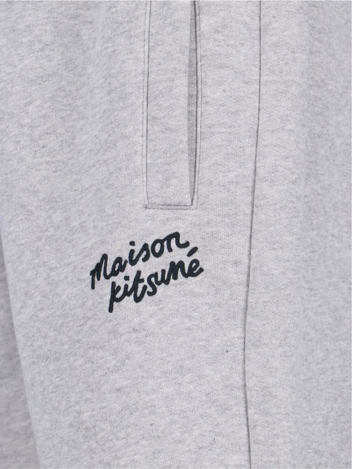 Maison Kitsuné 手書き風ロゴ トラックパンツ - 画像5