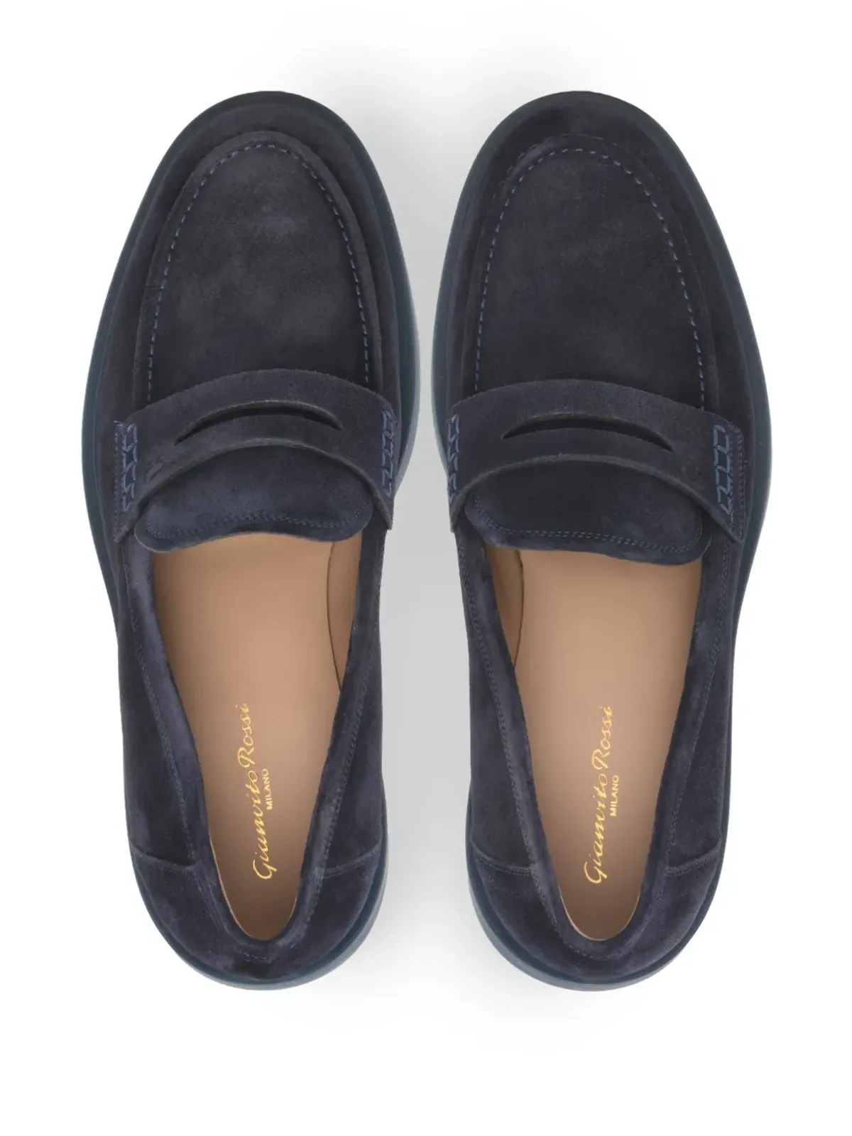 Gianvito Rossi Harris ローファー - ブルー - 画像3