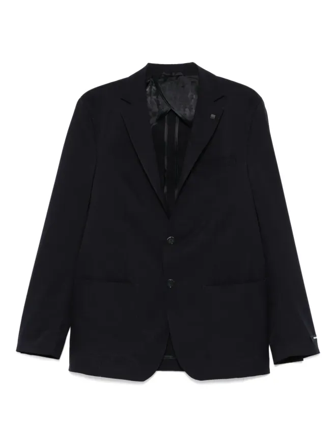 Karl Lagerfeld Karl Lagerfeld リップストップ ブレザー - ブルーの商品画像